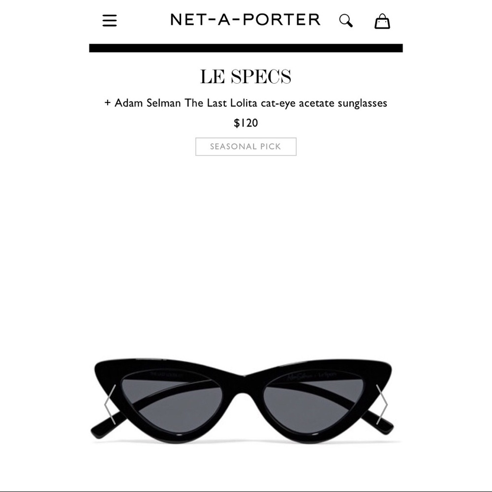 Le Specs x Adam Selman Last Lolita Sunglasses
